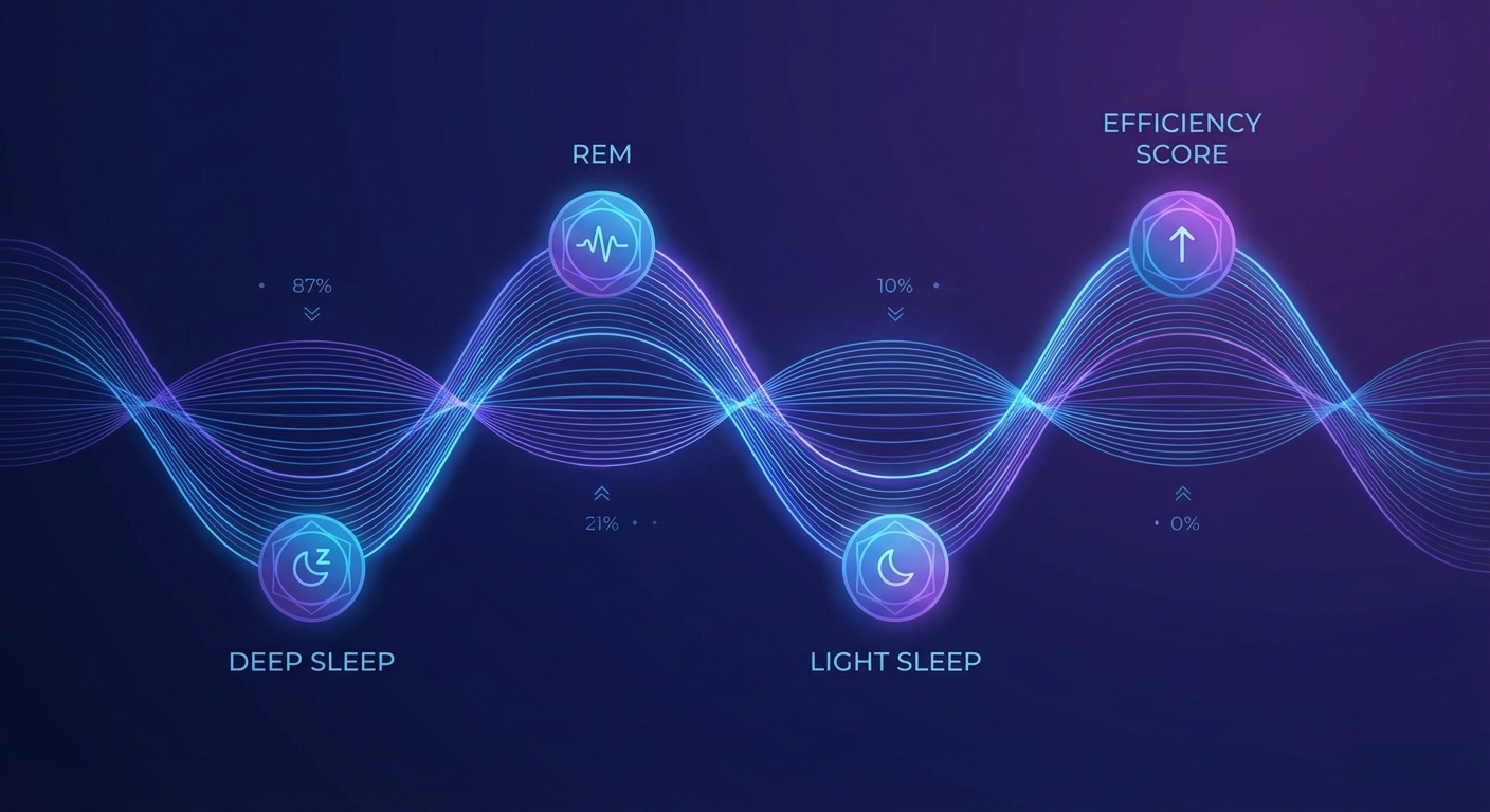 Sleep Efficiency: What's Good, What's Bad? – The Complete Guide with Benchmarks