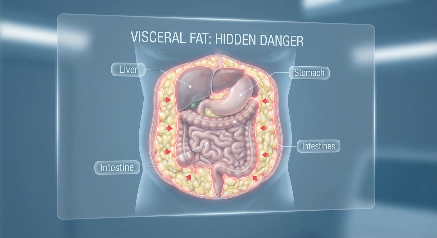 Visceral Fat: The Silent Killer – Why Your Belly Fat Is More Dangerous Than You Think